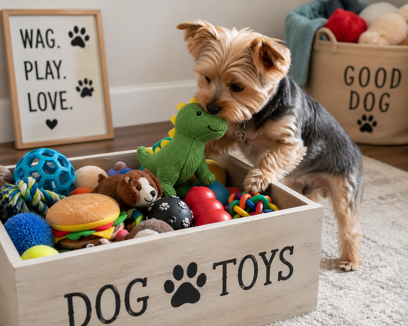 Dog Toy Boxes