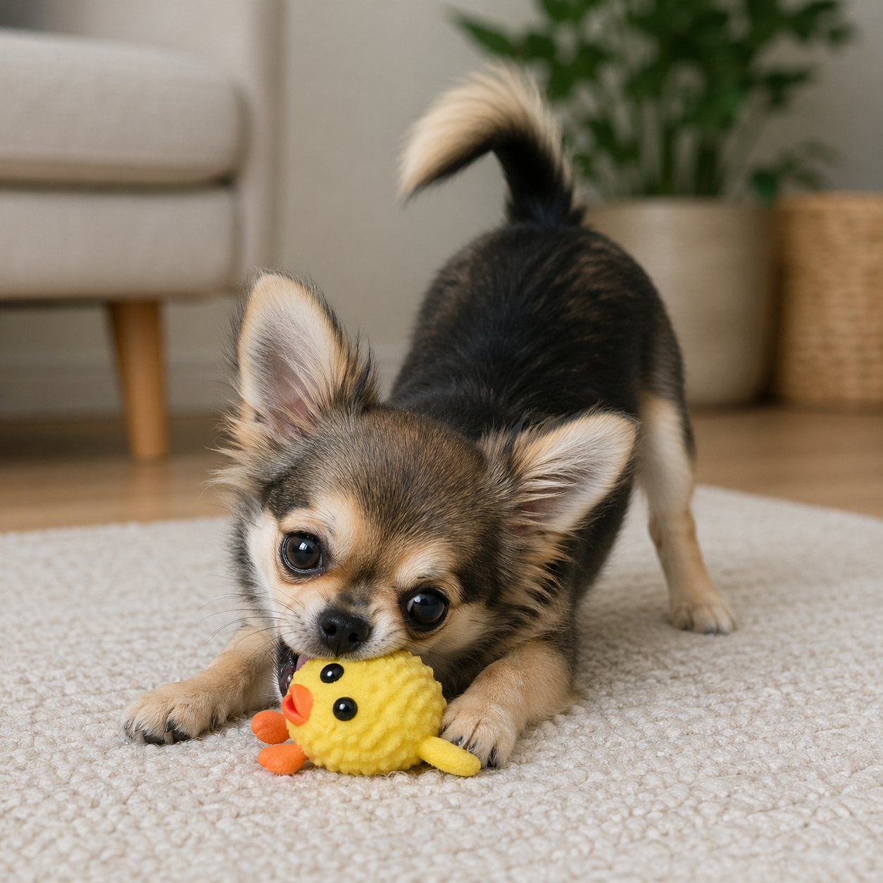 Chewy & Squeaky Dog Toys