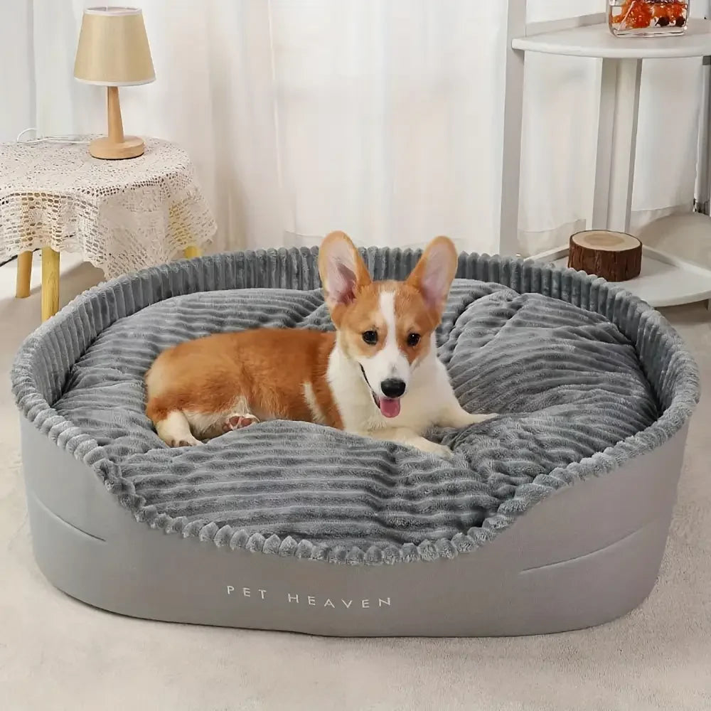 Luxurious And Ultra-Soft Dog Bed Kennel - Pet Beds That Are Plush, Resistant to Bites, Dirt-Proof, Comfortable, Suitable for All