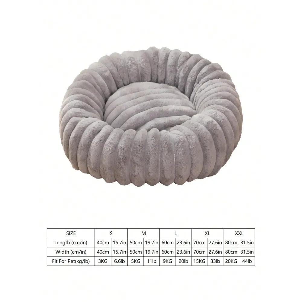 Small Dog Bed Plush Thick Warm And Comfortable, Suitable For Small and Medium Dogs