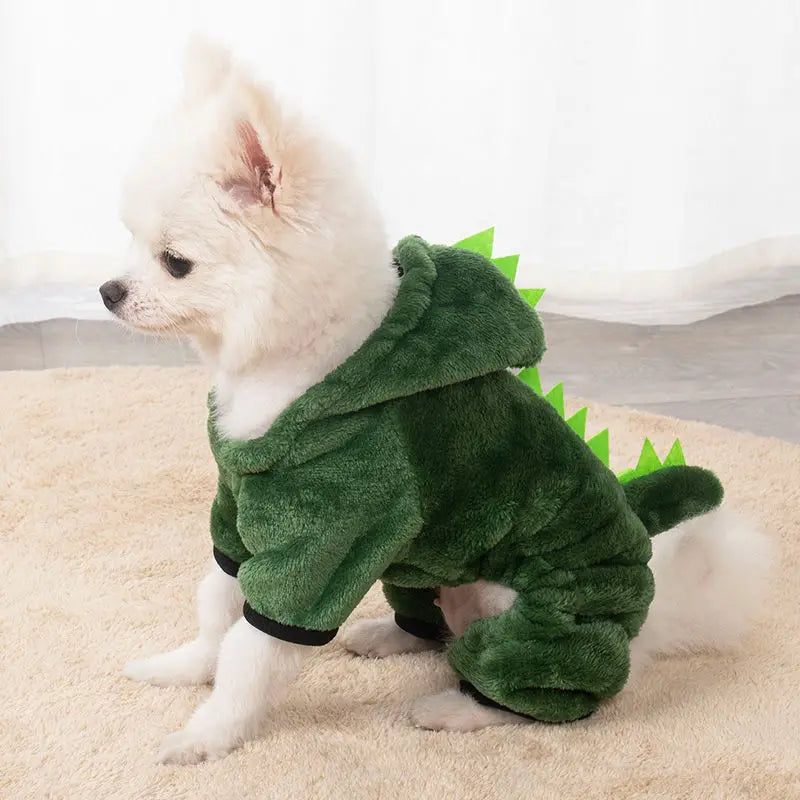 Pet Dog Clothes Soft Warm Fleece Dogs Jumpsuits, Pet Clothing for Small Dogs Puppy, Hoodies Chihuahua Yorkshire Costume Coats