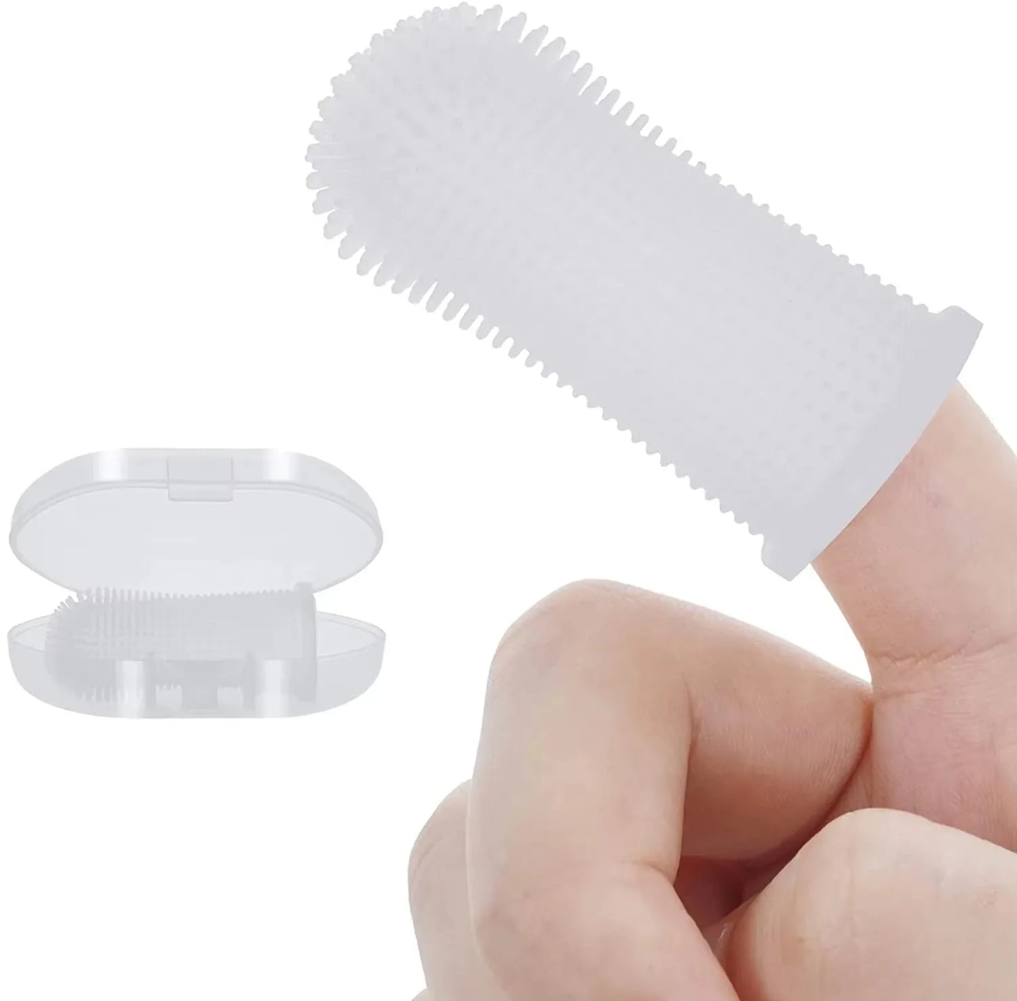 Super Soft Dog Toothbrushes Cleaning Finger Brush For Dog  Grooming Nontoxic  Toothbrush  Dental Care Products