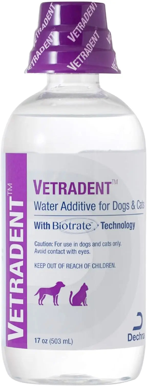 Water Additive for Dogs 17 oz - Reduces Tartar & Promotes Dental Hygiene