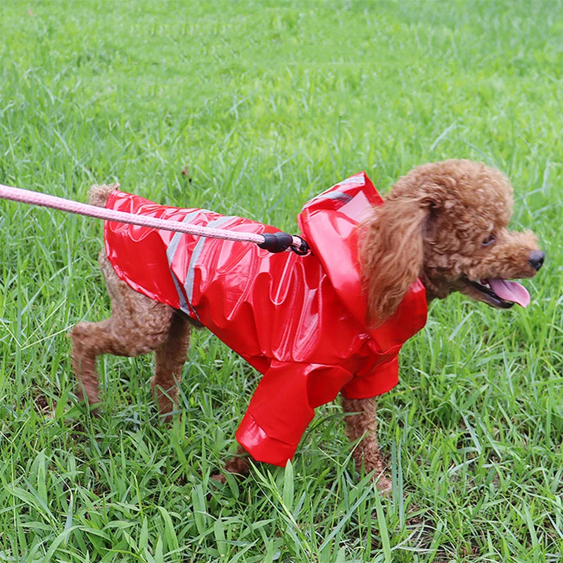 Summer Outdoor Puppy Pet Rain Coat Small Hoody Waterproof Jackets Raincoat for Dogs Cats Apparel Clothes