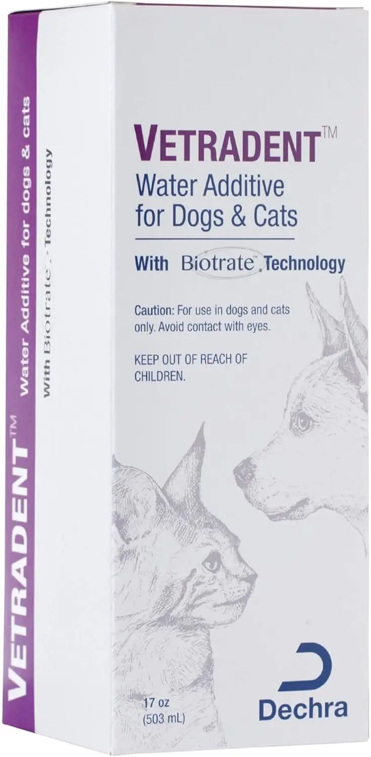 Water Additive for Dogs 17 oz - Reduces Tartar & Promotes Dental Hygiene