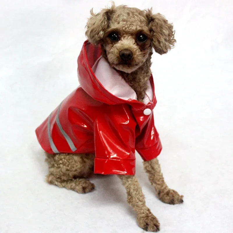 Summer Outdoor Puppy Pet Rain Coat Small Hoody Waterproof Jackets Raincoat for Dogs Cats Apparel Clothes