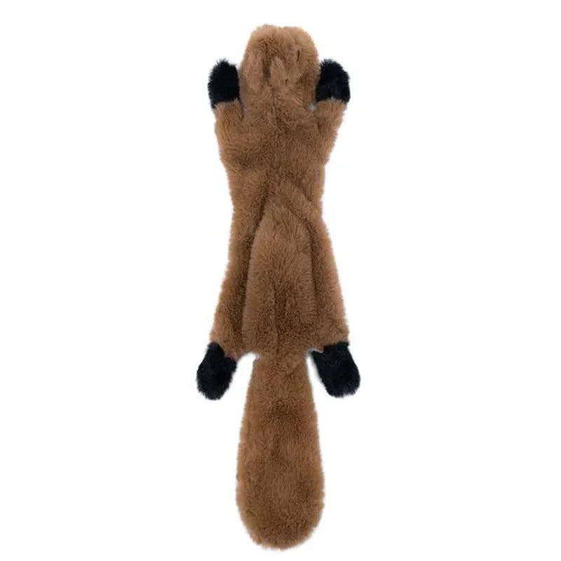 Interactive Chewy Plush Animal and Dinosaur Shaped Toys for Small Dogs
