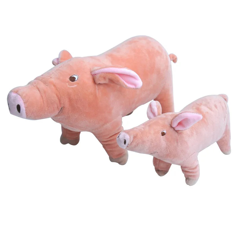 Plush Pig Soothing Sleeping Toys for Small Dogs French Bulldog Bite Molar Venting Supplies Puppy Dog Playing Toy