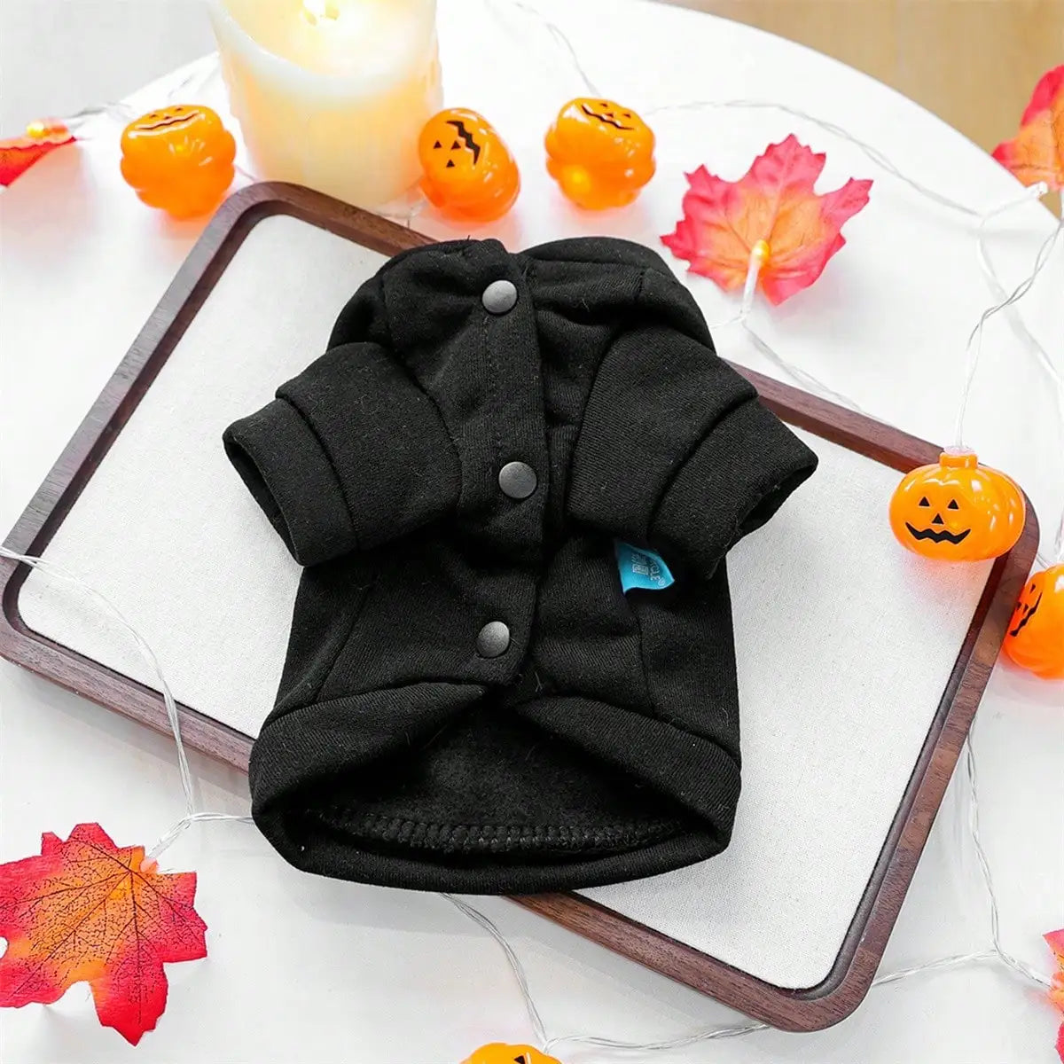 Dog Halloween Sweater Fashion Letter Embroidery Dog Sweatshirt Holiday Apparel For Festival Party Events