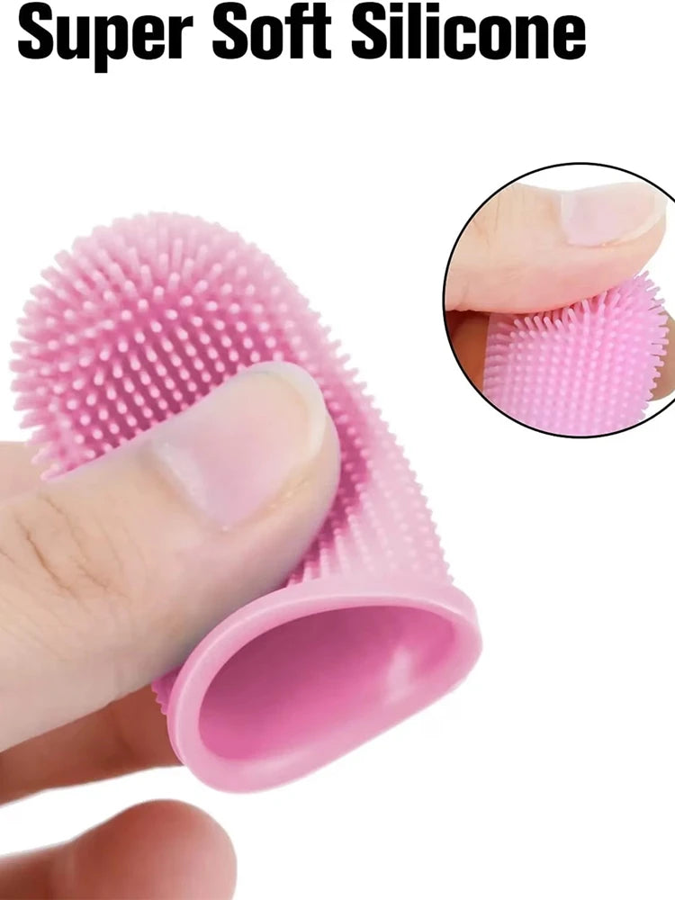 Super Soft Dog Toothbrushes Cleaning Finger Brush For Dog  Grooming Nontoxic  Toothbrush  Dental Care Products
