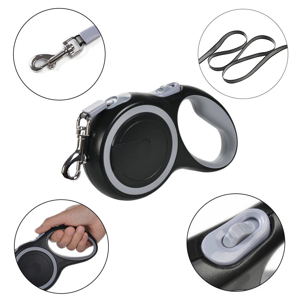 Dog Leash Retractable 8m Pet Extendable Strap Outdoor Training Puppy Traction Belt For Small Dogs Pug Product