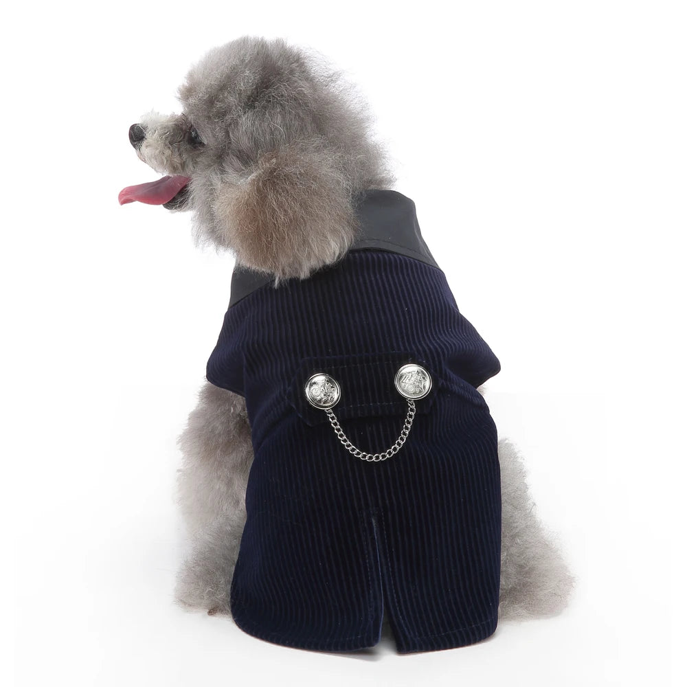 Dog Costume For Small Dogs and Medium Dogs Halloween Apparel Dog Wedding Outfit Clothes Wedding Shirt Clothes Formal Tuxedo