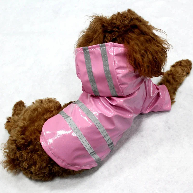 Summer Outdoor Puppy Pet Rain Coat Small Hoody Waterproof Jackets Raincoat for Dogs Cats Apparel Clothes