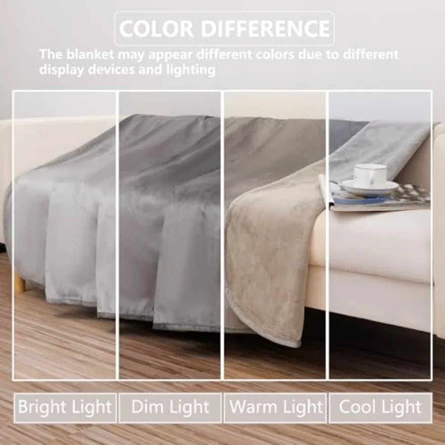 Waterproof Dog Blanket for Bed, Reversible Pet Couch Throw Blankets Leak Proof Sofa Protector for Furniture Machine Washable