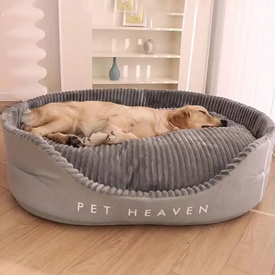 Machine-Washable Soft & Cozy Pet Bed – All-Season Dog & Cat House With Warm Mat | Plush Comfort, Great For Any Season, For Small/Medium/Large Pets, Indoor Outdoor Use