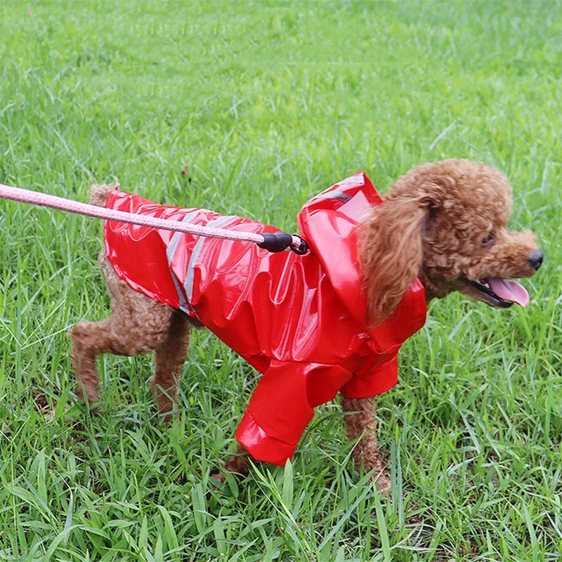 Summer Outdoor Puppy Pet Rain Coat Small Hoody Waterproof Jackets Raincoat for Dogs Cats Apparel Clothes