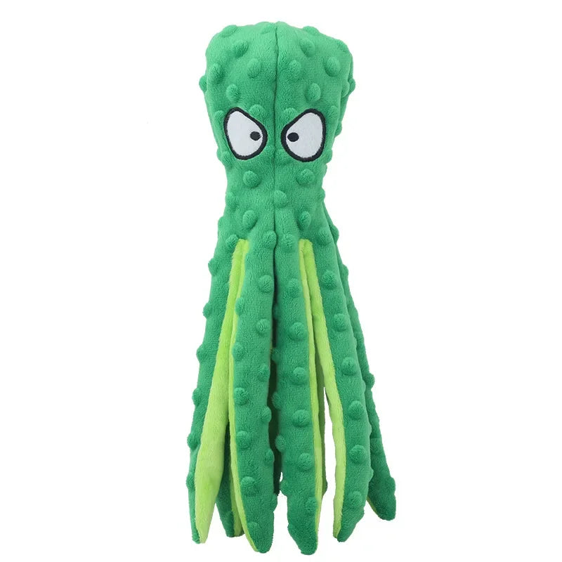 Interactive Chewy Plush Animal and Dinosaur Shaped Toys for Small Dogs