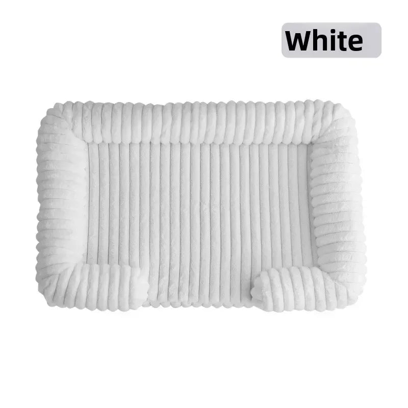 Calming Dog Bed Orthopedic Memory Foam Sofa Couch Waterproof Removable Cover Plush Mat for Small, Medium, and Large Dogs