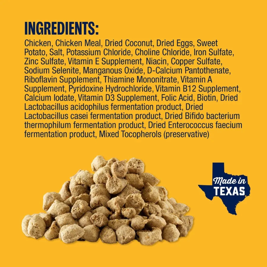 Perfect Balance Chicken Bites Freeze-Dried Dog Food, for All Life Stages, use as a Meal, Meal Topper or Training Treat, 12 oz P