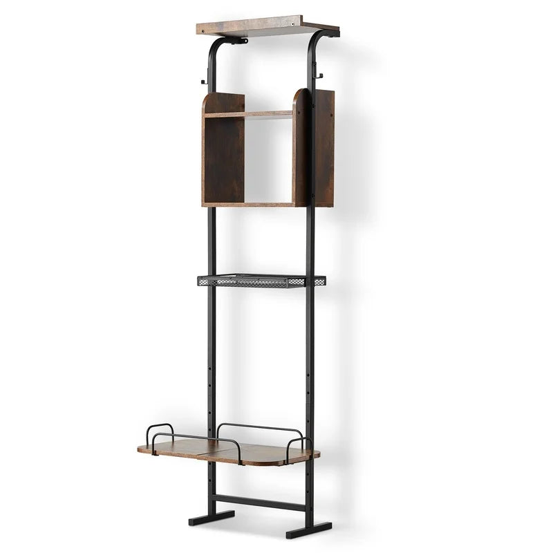 Raised Dog Feeding Station with Storage and Toy Organizer for Dry Food Bowl