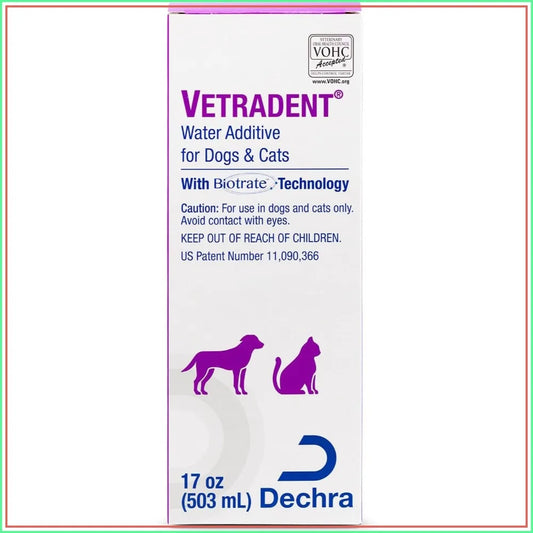 Water Additive for Dogs 17 oz - Reduces Tartar & Promotes Dental Hygiene