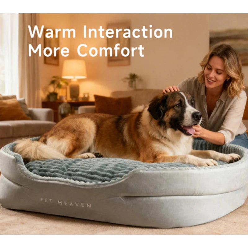 Luxurious And Ultra-Soft Dog Bed Kennel - Pet Beds That Are Plush, Resistant to Bites, Dirt-Proof, Comfortable, Suitable for All