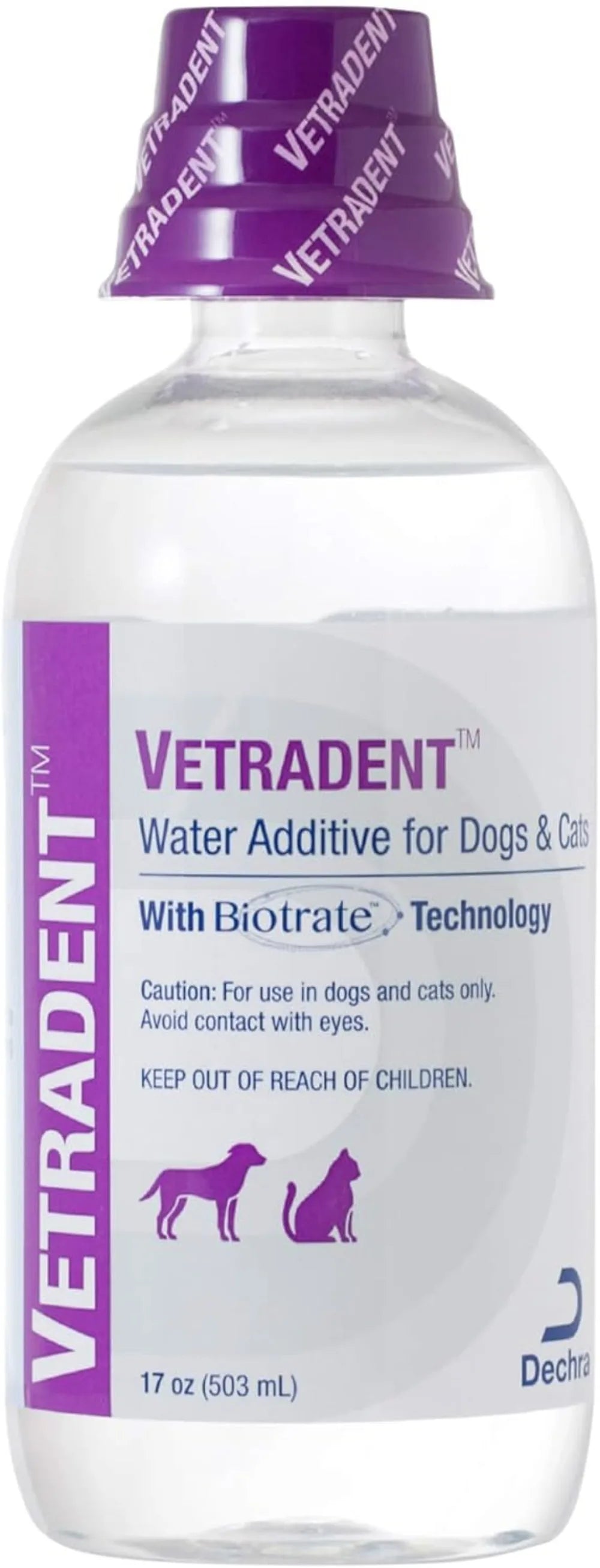 Water Additive for Dogs 17 oz - Reduces Tartar & Promotes Dental Hygiene