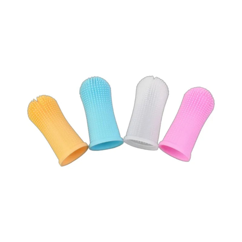 Super Soft Dog Toothbrushes Cleaning Finger Brush For Dog  Grooming Nontoxic  Toothbrush  Dental Care Products