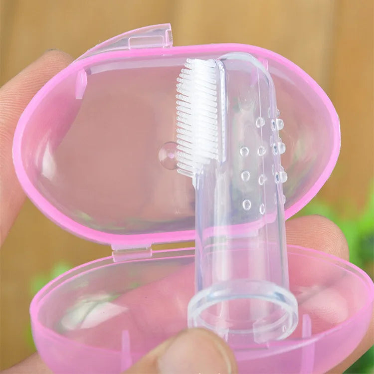 Super Soft Dog Toothbrushes Cleaning Finger Brush For Dog  Grooming Nontoxic  Toothbrush  Dental Care Products