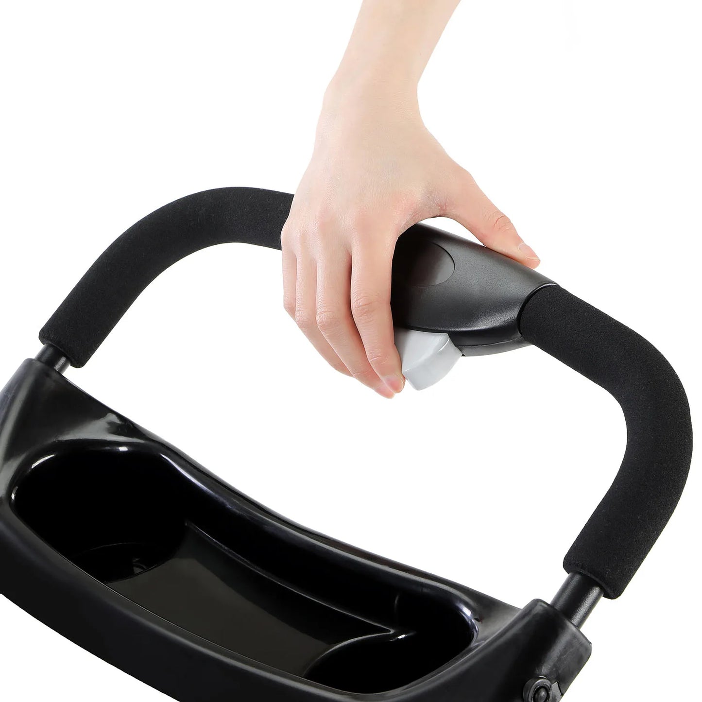 3 in 1 Pet Stroller with Removable Carrier, Folding Stroller for Small/Medium Dogs, Waterproof, All-Terrain, with Sun Screen