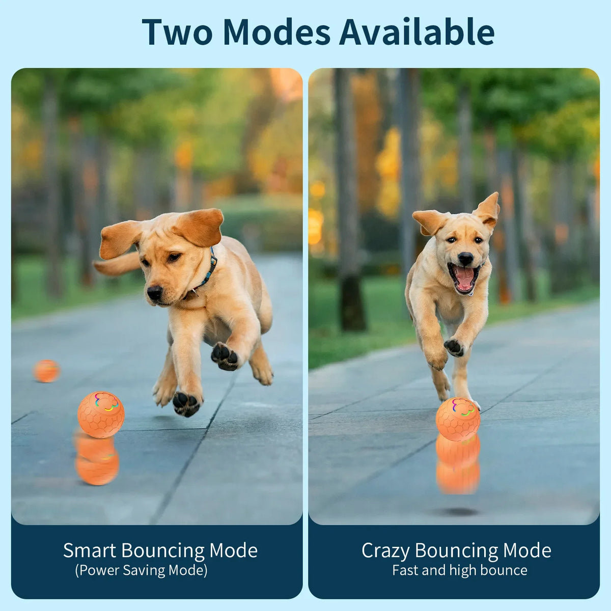 Smart Interactive Dog Toy Ball Electronic Pet Toy Ball Automatic Bouncing Rolling Toy Ball With Lights Puppy Product