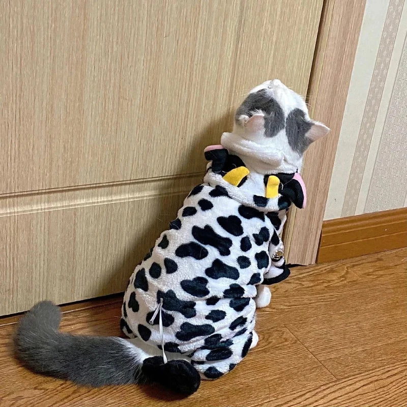 Pet Dog Clothes Soft Warm Fleece Dogs Jumpsuits, Pet Clothing for Small Dogs Puppy, Hoodies Chihuahua Yorkshire Costume Coats