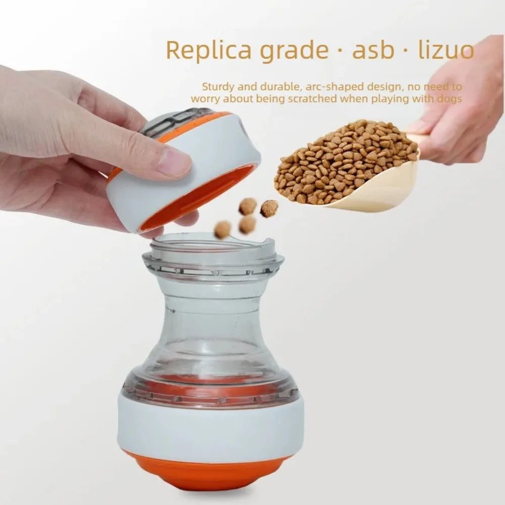 Interactive Dog Treat Dispenser Toy Dog Puzzle Rolling Leak Food Ball Toy Durable Chew Tooth Healthy Ball Suitable for All Breed