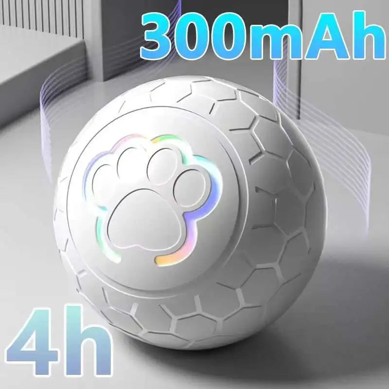 Smart Interactive Dog Toy Ball Electronic Pet Toy Ball Automatic Bouncing Rolling Toy Ball With Lights Puppy Product