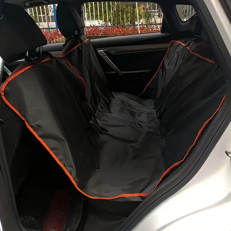 Dog Car Seat Cover for Back Seat, Oxford Cloth Durable Scratchproof Dog Hammock, Pet Seat Cover Protector for Cars, Trucks and SUVs