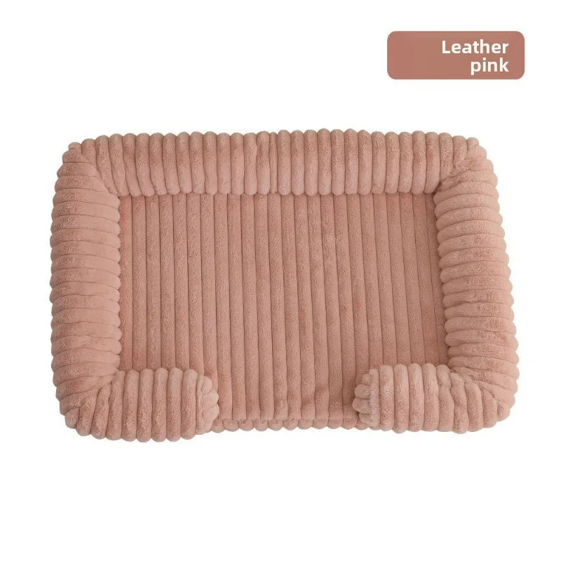 Calming Dog Bed Orthopedic Memory Foam Sofa Couch Waterproof Removable Cover Plush Mat for Small, Medium, and Large Dogs