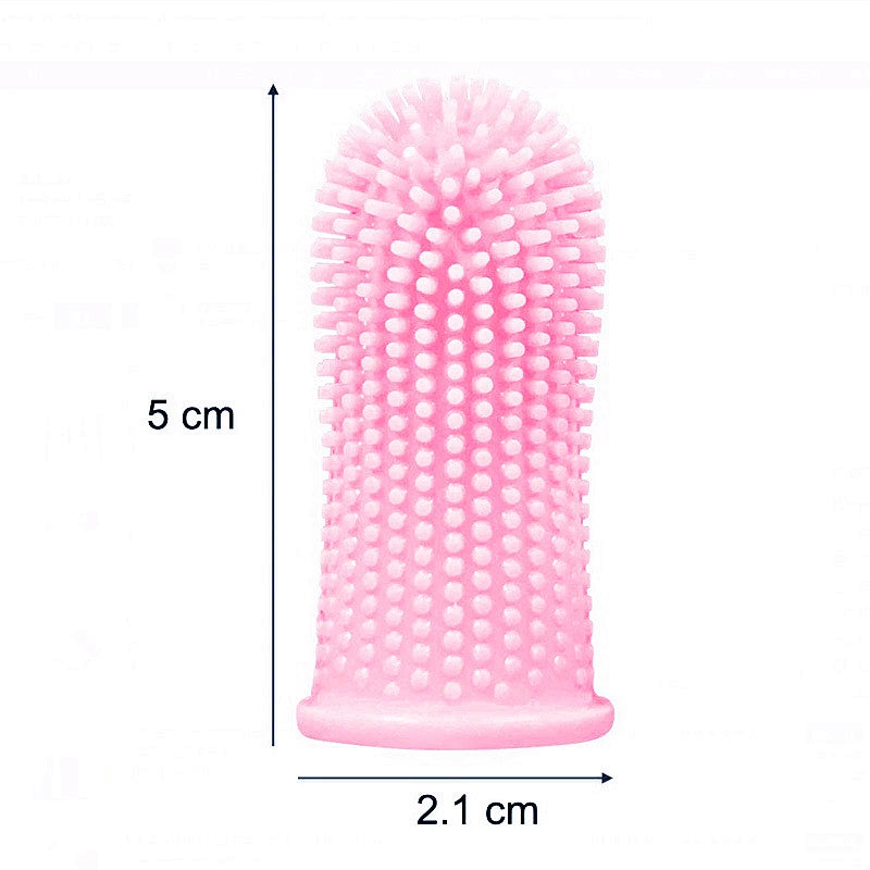 Super Soft Dog Toothbrushes Cleaning Finger Brush For Dog  Grooming Nontoxic  Toothbrush  Dental Care Products