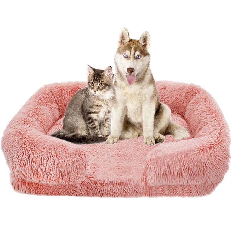 Thickened Orthopedic Dog Bed for Small to Large Dogs - Egg Sponge, Easy to Remove and Wash Plush Cover, Durable Pet Bed
