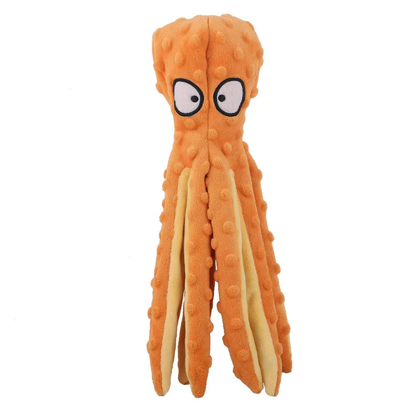 Interactive Chewy Plush Animal and Dinosaur Shaped Toys for Small Dogs