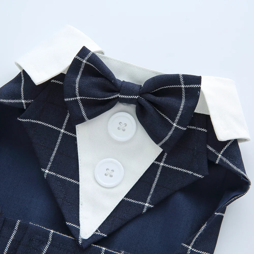 Dog Costume For Small Dogs and Medium Dogs Halloween Apparel Dog Wedding Outfit Clothes Wedding Shirt Clothes Formal Tuxedo
