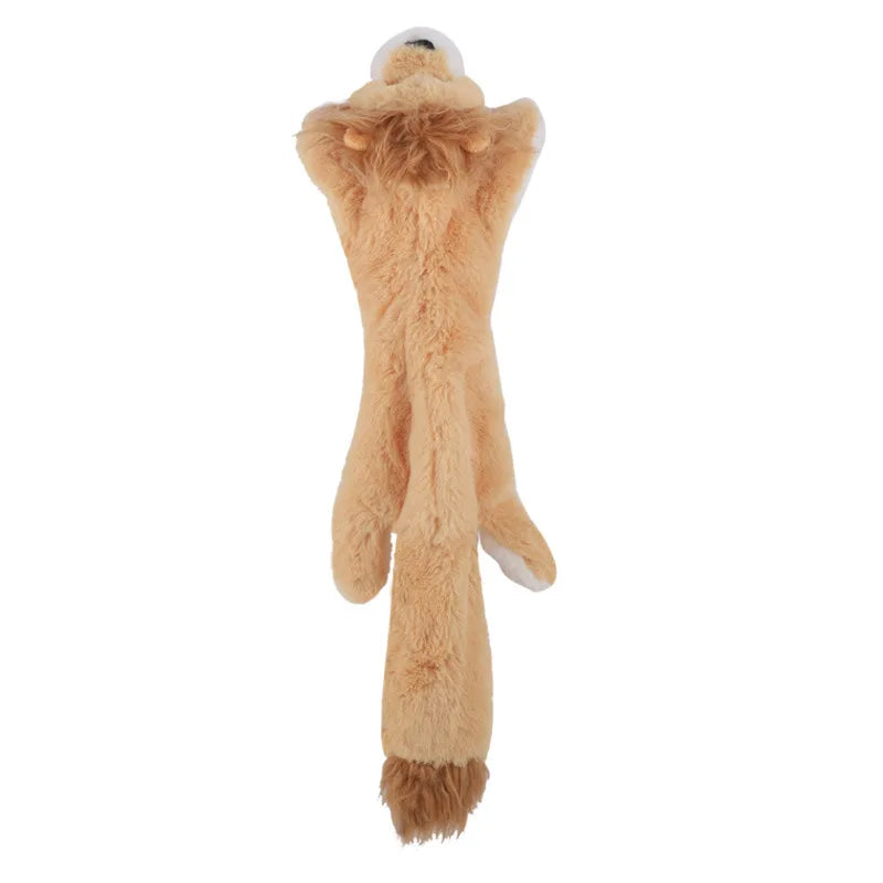 Interactive Chewy Plush Animal and Dinosaur Shaped Toys for Small Dogs
