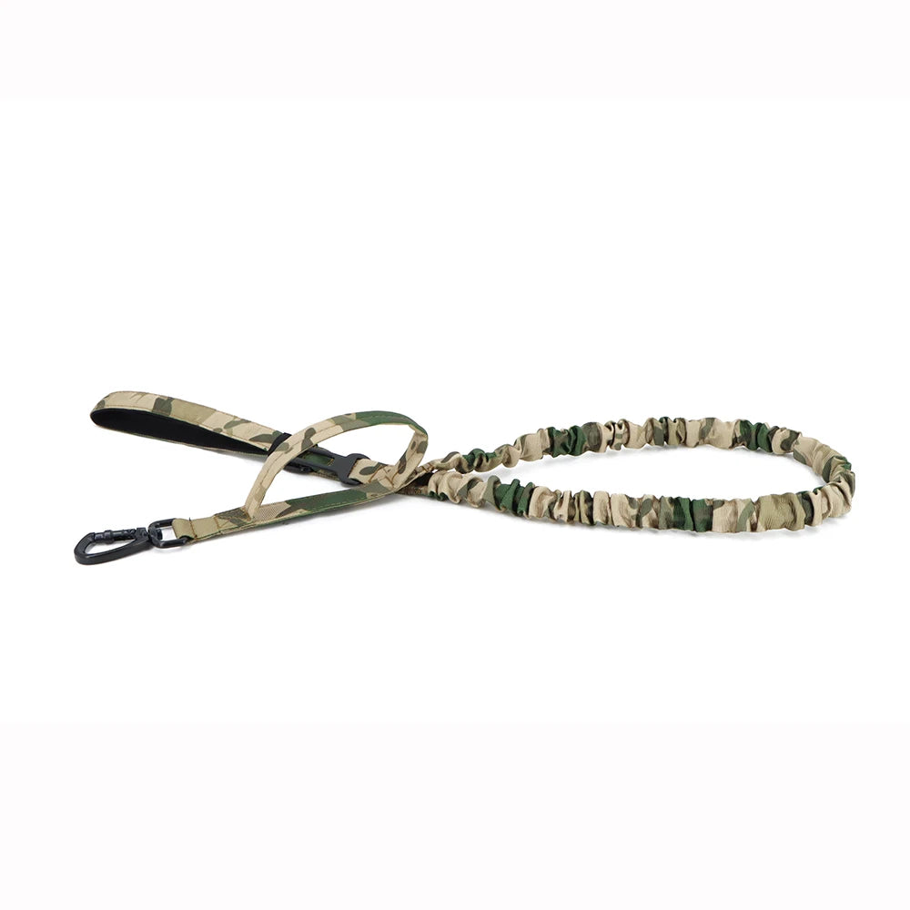 Training and Walking Dog Leashes For Small Medium and Large Dogs, Adjustable Leash Quick Release Elastic Rope With 2 Control Handles