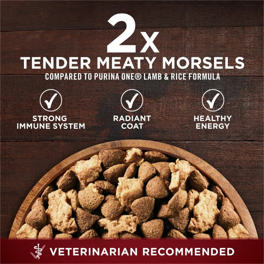 Grain Free Natural High Protein Dog Food Formula True Instinct with Real Beef with Added Vitamins, Minerals and Nutrients, 6 lb