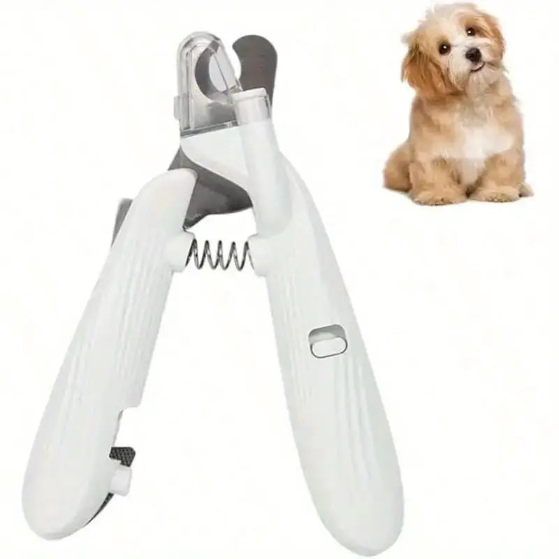 Pet Nail Clippers for Dogs & Cats, Stainless Steel Sharp Blade, Safe & Easy Grooming Tool for Home Use