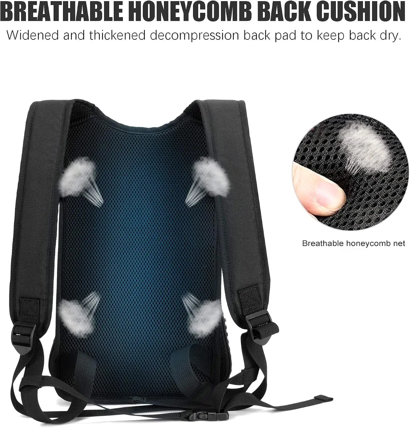 Dog Front Carrier Backpack for Small Dogs, Legs Out Pet Sling with Adjustable Padded Shoulder Straps, Easy-Fit for Travel Hiking Camping