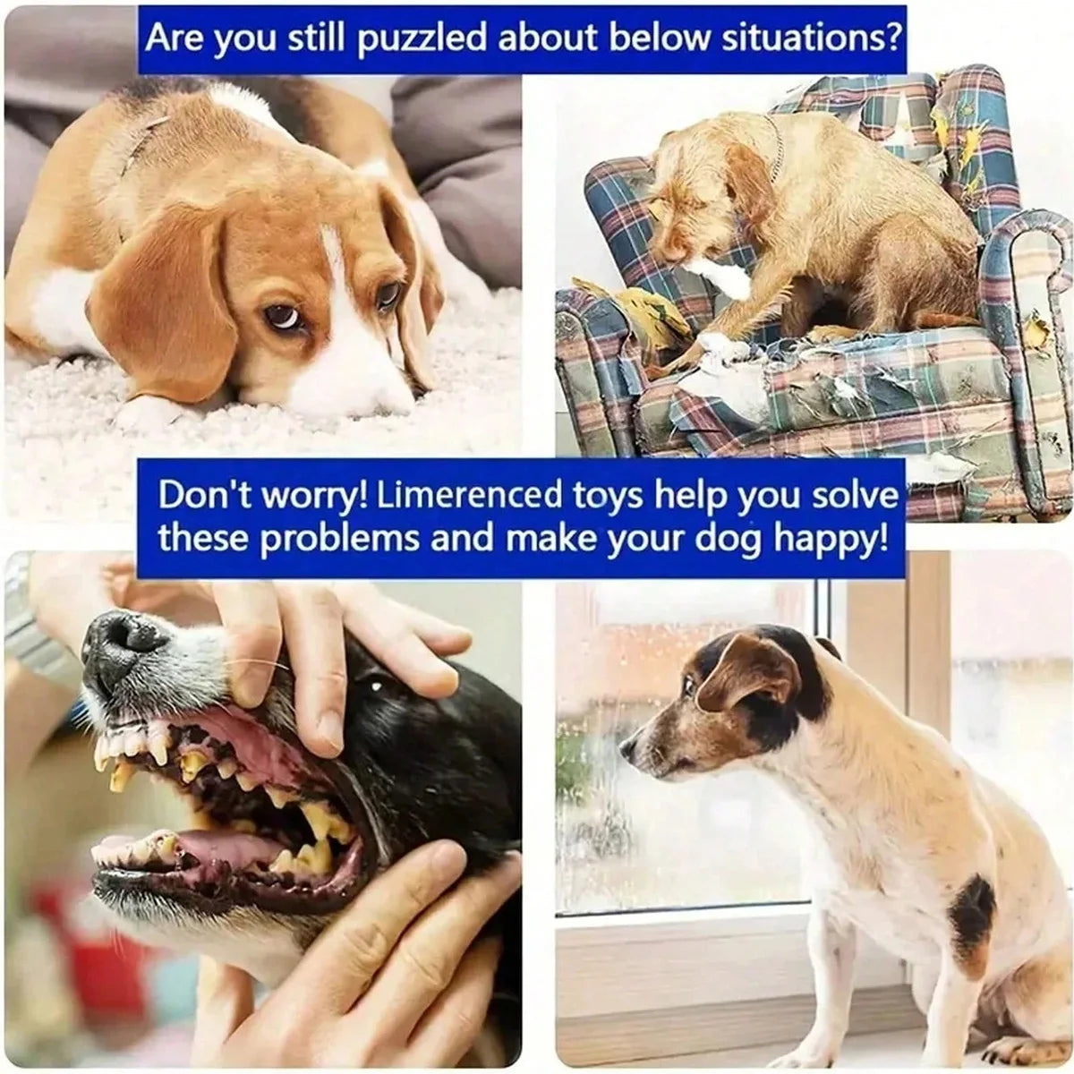 Durable Dog Chewing Toy for Teeth Cleaning and Grinding Promotes Healthy Chewing Interactive Pet Toy for Relieve Boredom for Dog