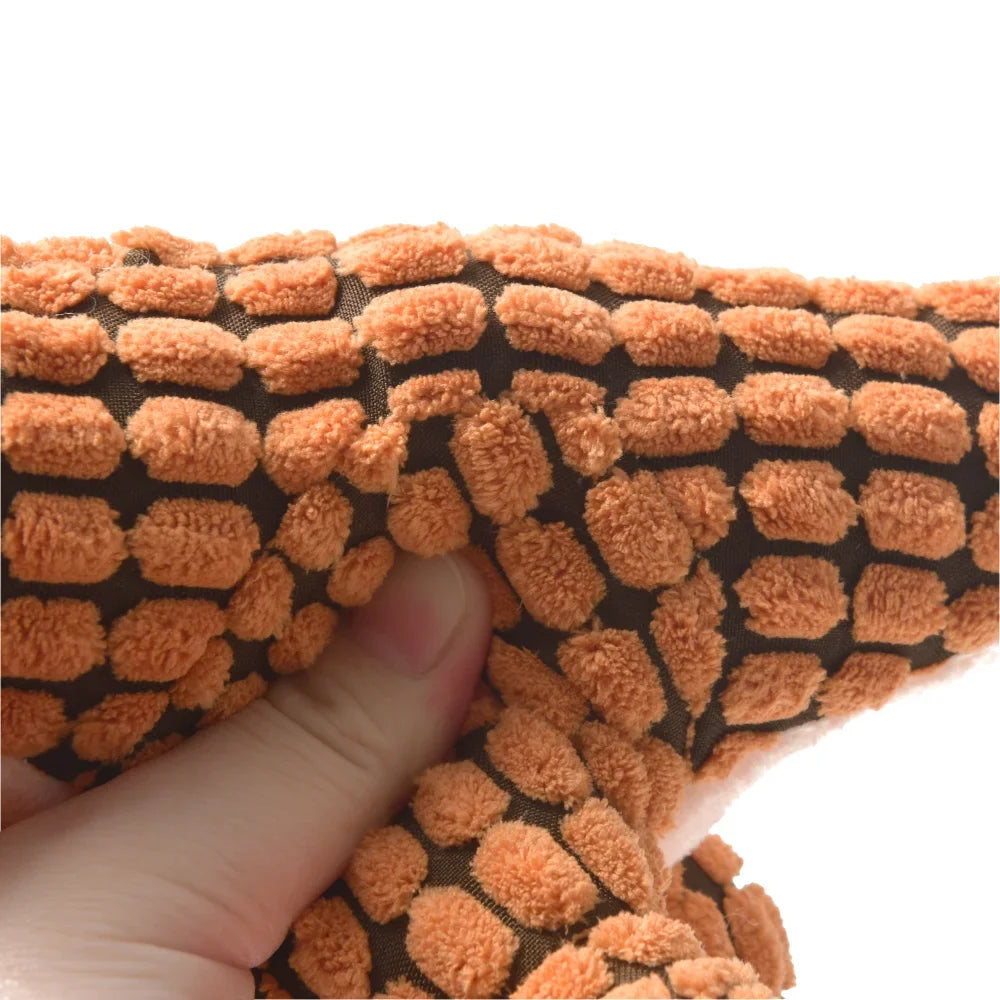 Interactive Chewy Plush Animal and Dinosaur Shaped Toys for Small Dogs