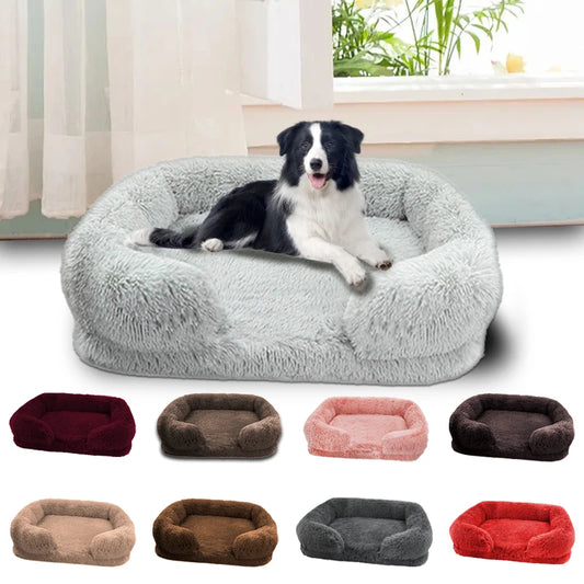 Thickened Orthopedic Dog Bed for Small to Large Dogs - Egg Sponge, Easy to Remove and Wash Plush Cover, Durable Pet Bed