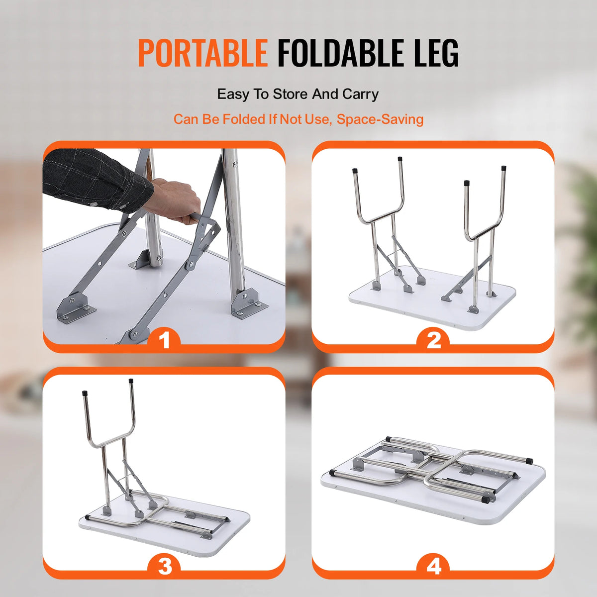 Pet Grooming Table Two Arms with Clamp Dog Station Foldable Pets Stand for Small Dogs with Grooming Loop